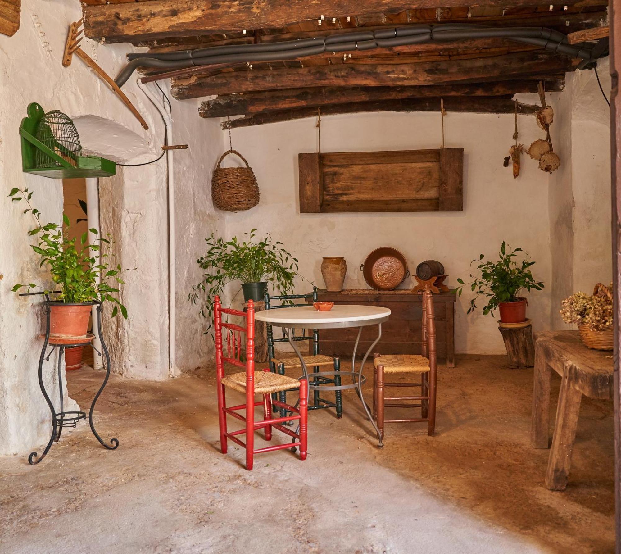 El Tragaluz - Casas en el pueblo para 4 personas Fuenteheridos Exterior foto